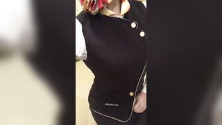 美女空姐下班後的真實日常被曝光 - 54
