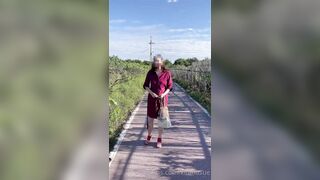 台灣熟女kitanasue【亞馨】露出外拍 性愛口交 - 21