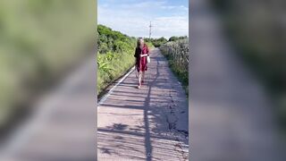 台灣熟女kitanasue【亞馨】露出外拍 性愛口交 - 21