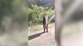 台灣熟女kitanasue【亞馨】露出外拍 性愛口交 - 22