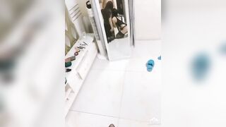 約炮大神【曹長卿】玩肏一字馬的美女，調教足交-28