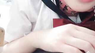 約炮大神【曹長卿】玩肏一字馬的美女，調教足交-65