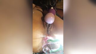 長髮美女 挑戰極限性愛 噴水 肛門調教-05